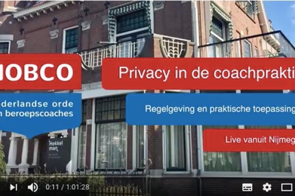 AVG in de coachpraktijk!