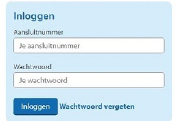 Eerst inloggen, dan aanmelden