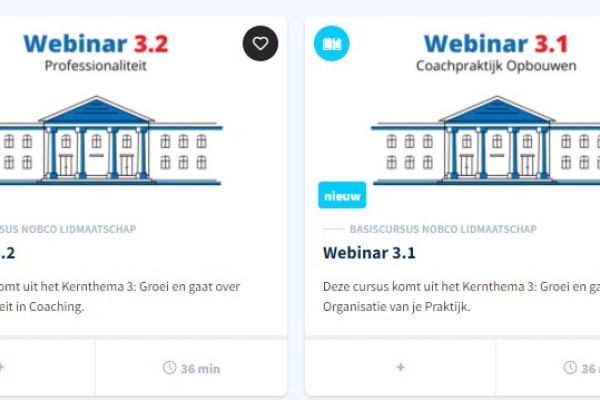 NOBCO-academie nú online!