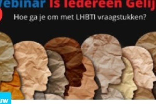 Webinar 'Is iedereen gelijk?' in NOBCO-academie