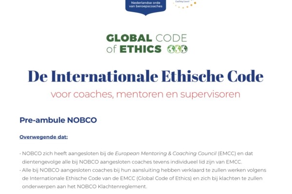 Reactie NOBCO op artikel FD over Burn-out coaching