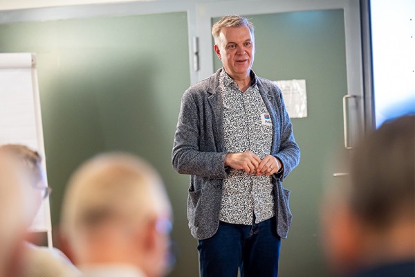 Coördinator in het zonnetje: Peter Zijlema