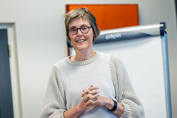 Coördinator in het zonnetje: Els van Dam
