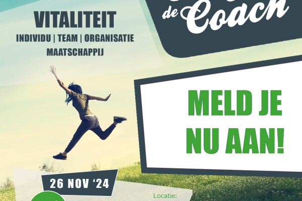 Vitaliteit in de spotlights tijdens de Dag van de Coach 2024