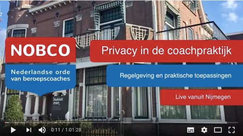 AVG in de coachpraktijk!