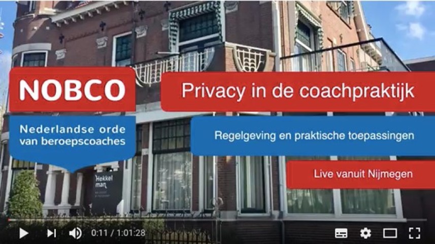 AVG in de coachpraktijk!